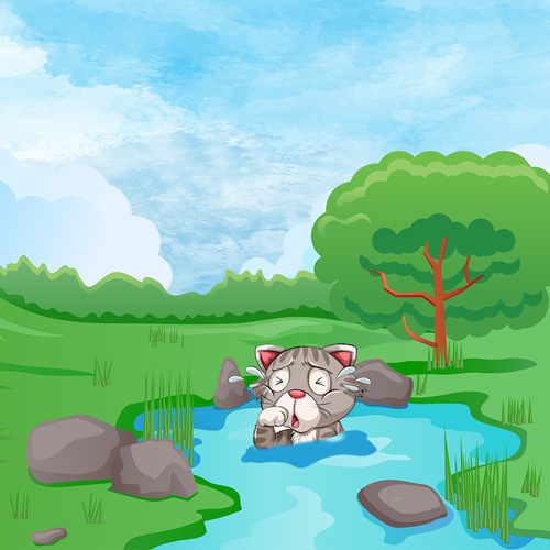 Tagebuch einer Katze Leseprobe 3 - Illustration aus dem Buch